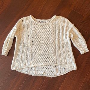 3/4 sleeve sweater